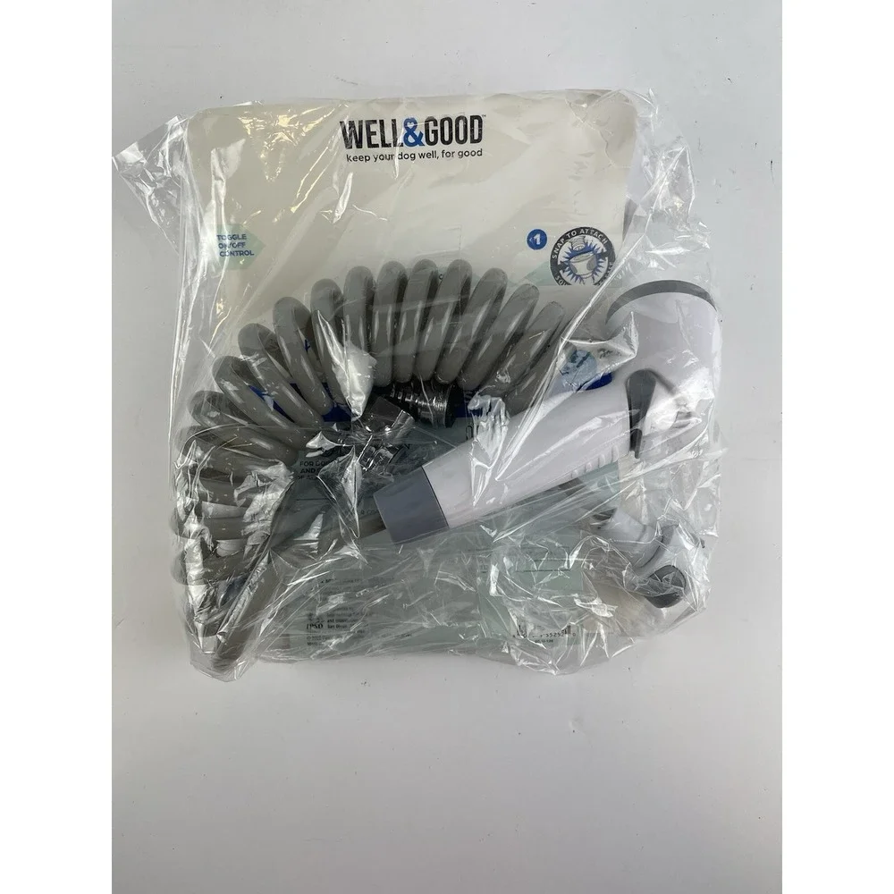 Bathing System (Cats/Dogs): Shower Connector, Aerator, Adapter, Tape & 10ft Hose